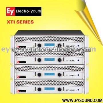 Professional power amplifier 1000W 8ohms Xti6000