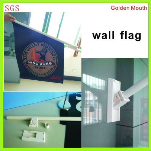 Double Sided Printed PVC Shop Front Flags