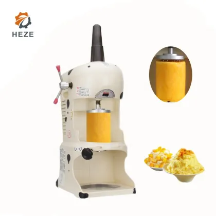 Industrial Automatic Ice Crusher: Flake Ice Shaver Maker Shaving Machine