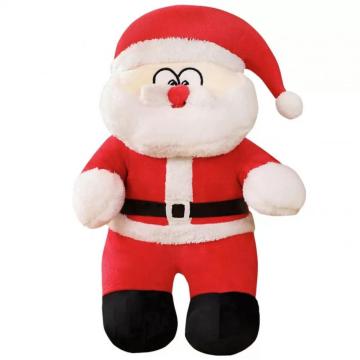 Simpatico giocattolo di peluche di Babbo Natale per il regalo di Natale