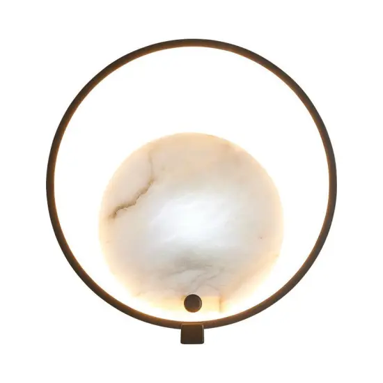 INSHINE Black Annular Bulb Wall Lamp