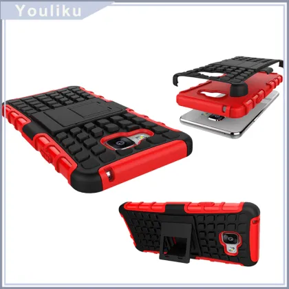 Wholesale rugged kickstand back cover phone case for micromax YU Yunique