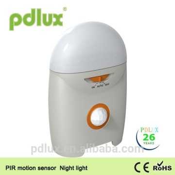 PDLUX 4*4.5 AA Battery Powered LED Night Light with motion sensor