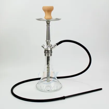 New design shishabar SS hookahs smoke pipe narguile stainless steel hookah shisha