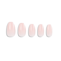 24PIC Full cover nude color Artificial fake nails
