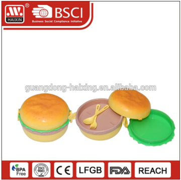 plastic metallic lunch box cutlery set for dubai
