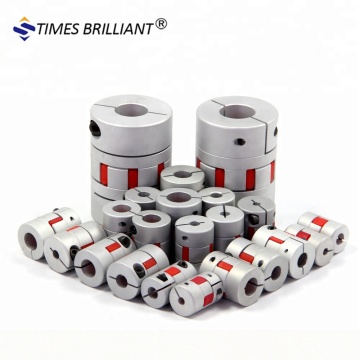 Aluminium Alloy Rubber Coupling with Large Torque and Variable Inner Bore