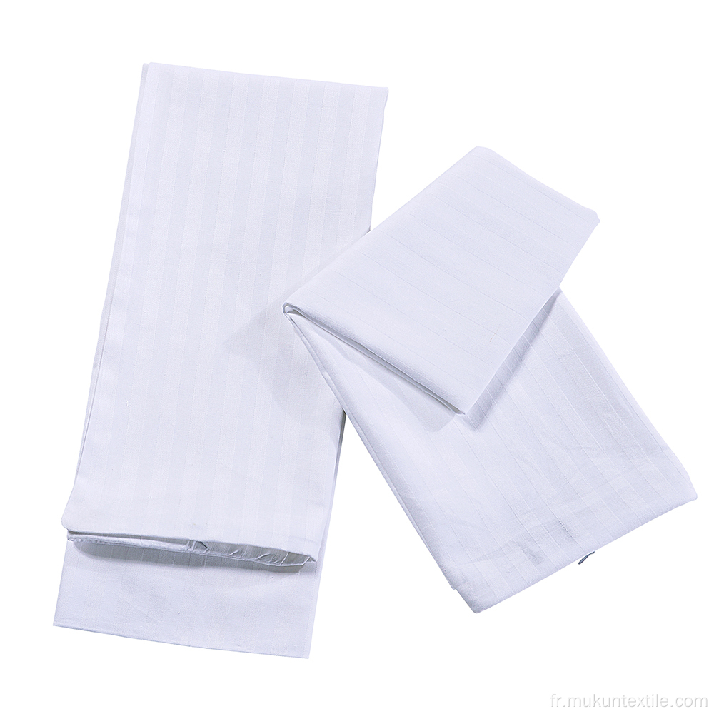 Polyester personnalisable Satin 1cm Stripe Tickowcase