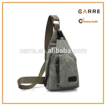 fashion women men crossboday shoulder canvas sling chest bag