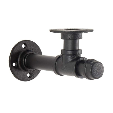 Home Shelf Bracket Holder Storage Industrial Pipe Bracket