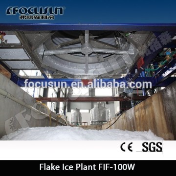Focusun high quality fish freezing flake ice making machine