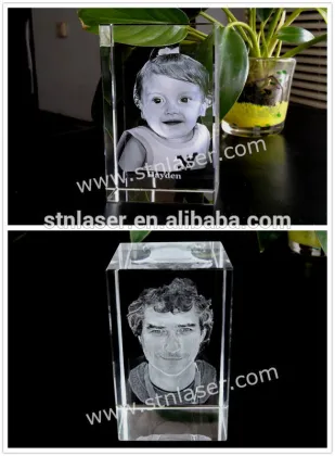 2015 special designed photo studio 3d crystal engraving laser machine