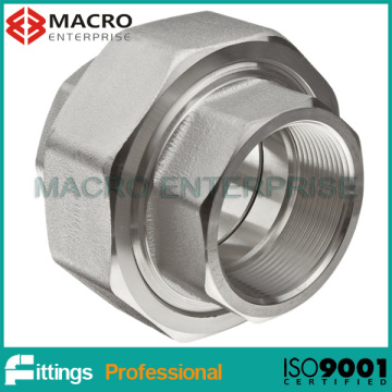 High Quality Stainless Steel 316 Union With BSPT/NPT Threads, Competitive Price
