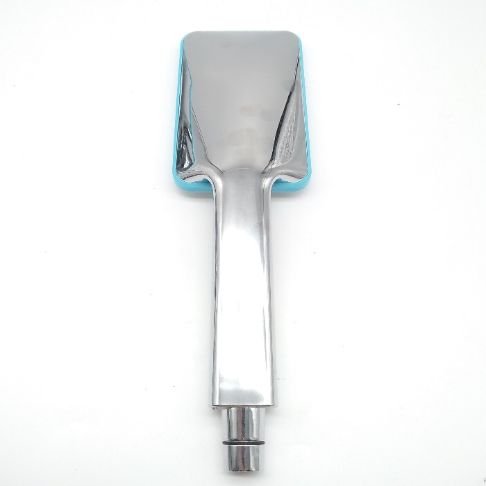 Sanitärarmaturen Duschkopf aus weißem Kunststoff