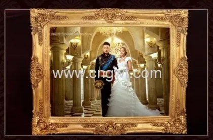 Frame European Style Frame Wedding Photo Frame Resin Photo Frame 