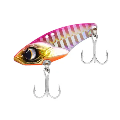Online Wholesale 4.5cm Hard Vib Bait Bass Fishing Lures with 3D Eyes