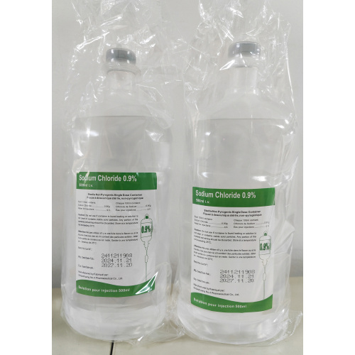 حقن/تسريب محلول ملحي عادي