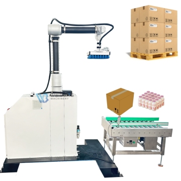 Automatic Robot Palletizer for Carton Stacking