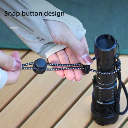 Mountaineering Bag Buckle and Elastic Rope Binding System