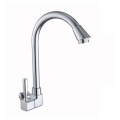 Deck single hole single handle kitchen faucet