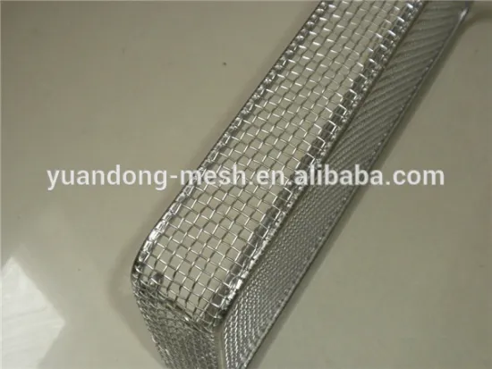 stainless steel hospital disinfection baskets sterilization baskets