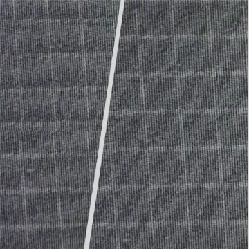 Twill Double-sided Knitting Two-tone Plaid Polyester Fabrics