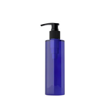 Garrafa plástica da bomba do shampoo cosmético redondo 200ml