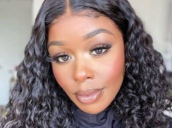 Short Mink Water Wave Bob 10inch 5x5 Lace Closure Glueless Wig