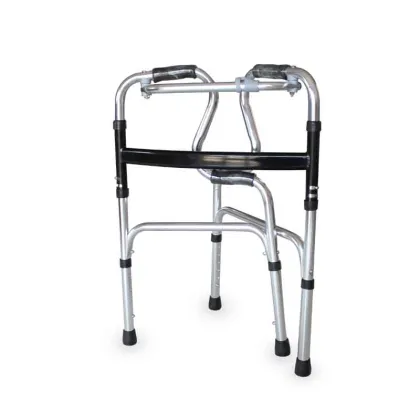 aluminium foldable stair climbing walker walking aid