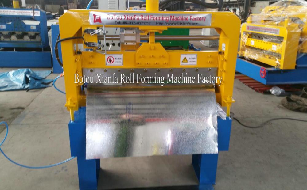 Sheet Uncoiling Slitting Cutting Machine