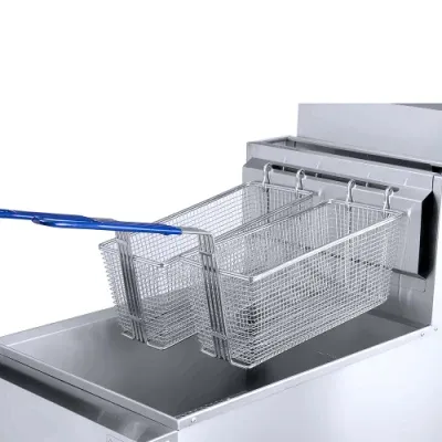 Free Standing Commercial Kitchenware Stainless Steel Gas Fryer
