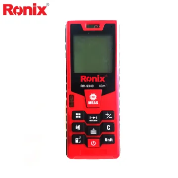 Ronix New Design Laser Measure Distance Meter Laser 40m RH-9340
Laser distance meter RH-9340