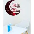 Decoration Hanging gift with Love Quote