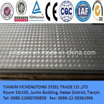 2021-T4 Aluminium Embossed Plate for Transportation Tools