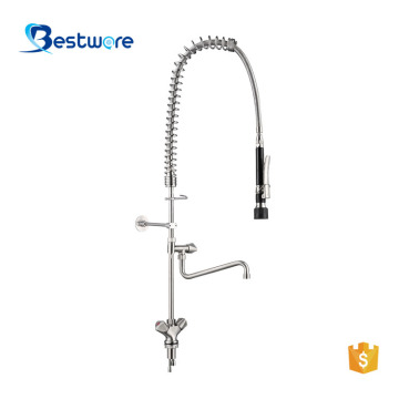 Pepejal Stainless Steel Dapur Sink Faucets