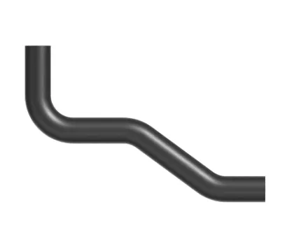 Cooling water pipes for excavator 385C, model 171-9016, and water outlet pipes for the water tank