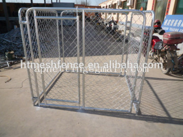 Dog Kennels And Runs Chain Link Dog Kennel Enclosed Run House 6'X10'x10'