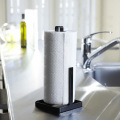 Minimalist White Floor Standing Type Roll Tissue Holder