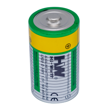 HW MAX 鹼性電池 LR20 D 尺寸 1.5V