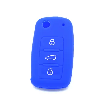 VW Protective Silicone Remote Car Key Bag
