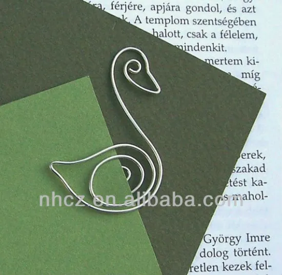 Swan Paper Clips