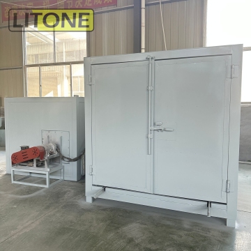 LPG Infrared Channel Powder Coating Curing Oven for Aluminum Profile