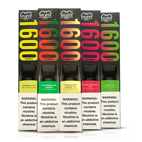 E-CIGARETTE PUFF XXL 1600 POFG ECIG Qualidade