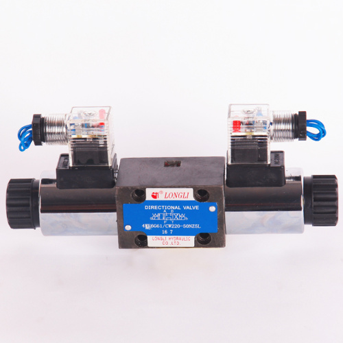 Solenoid Oil Fluid High Pressure Directional Valve