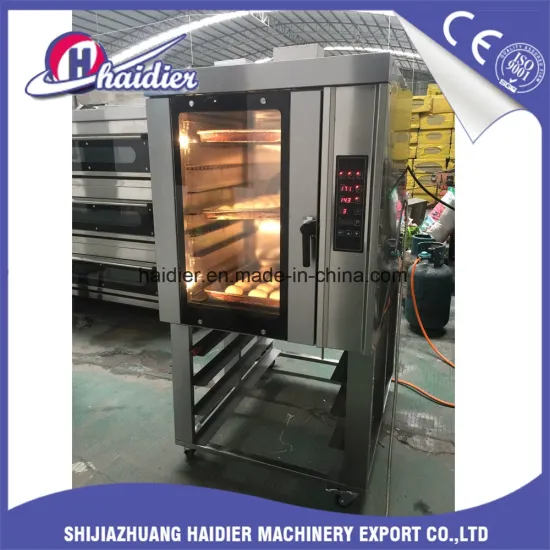 Bakery Equipment Food Machine Electric Halogen Rotary Convection Baking Oven