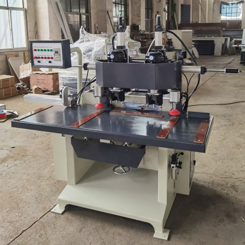 Stable and Portable Door Lock Hole Drilling Machine for Furniture with Latest PLC Motor Drills