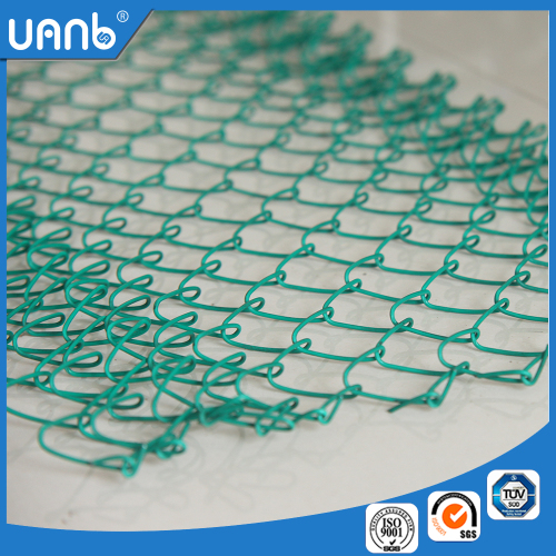 Professional green chain link fence wire mesh