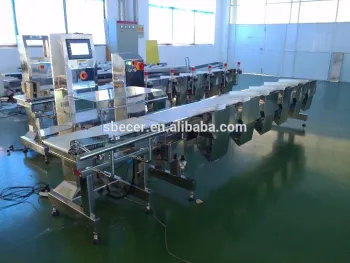 CWM-220 FDA standard conveyor belt Weight sorter machine