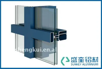 Aluminum Facade Aluminum extrusions Aluminum Curtain Wall Profiles