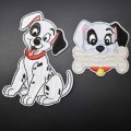 Lover Spotty Dog Husky Full animal embroidery patches